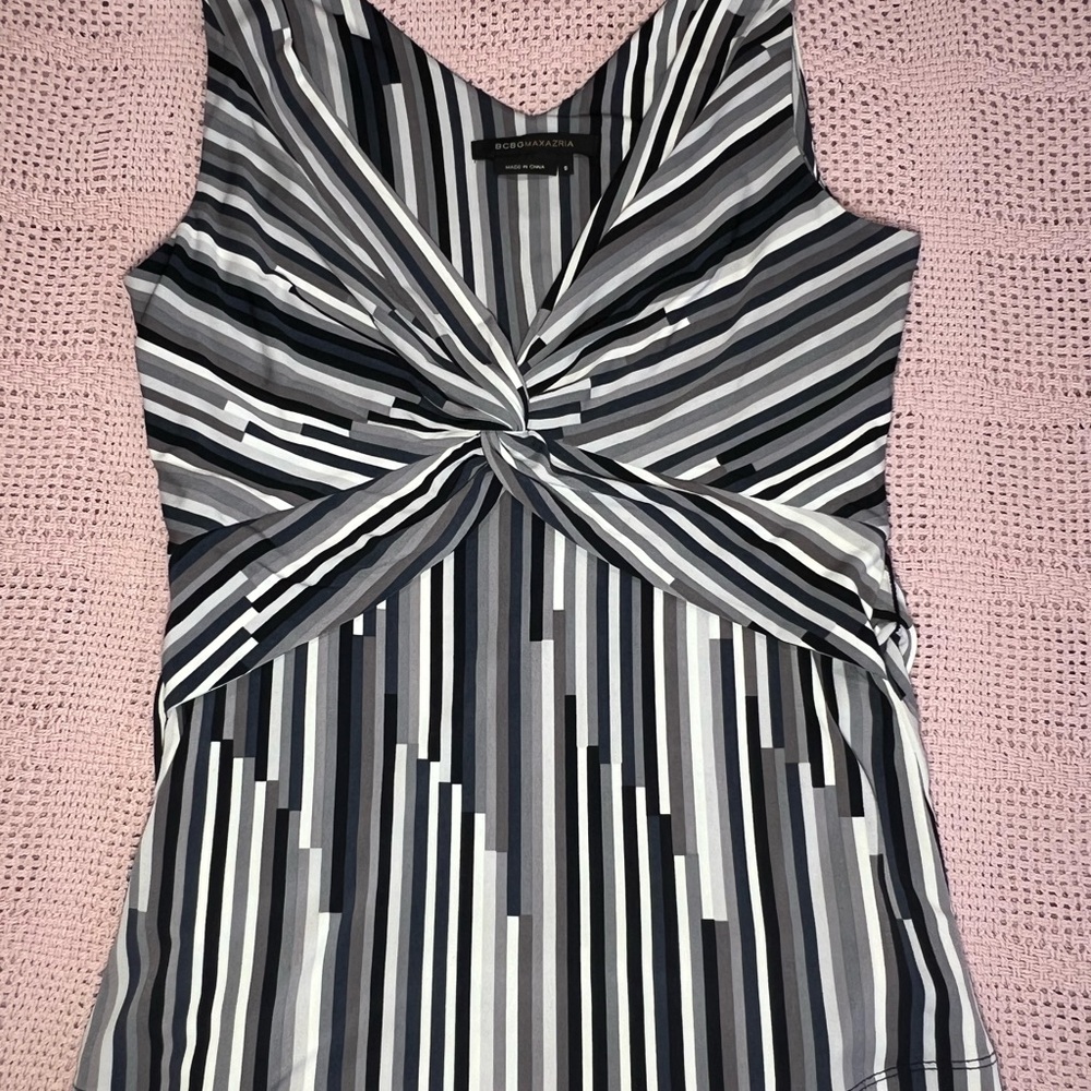 BCBGMaxAzria Striped Top